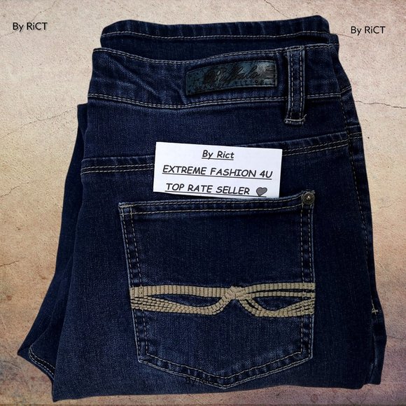 Buffalo David Bitton Misha Straight Leg Women's Jeans Size 6x30 Mid Rise Stretch - Picture 10 of 10